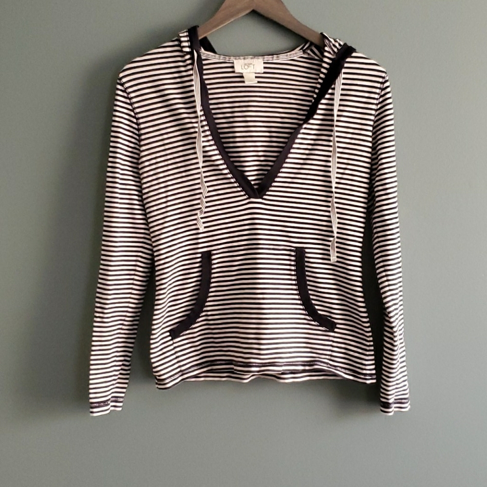 Ann Taylor Loft hooded top